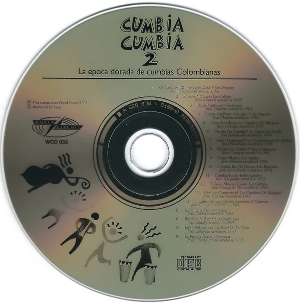 Various - Cumbia Cumbia 2 (La Epoca Dorada De Cumbias Colombianas) (CD, Comp, RM) - Image 3