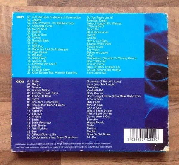 Various - DanceStar2001 (2xCD, Comp, Sli) - Image 4
