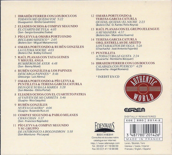 Various - De Cuba Son (CD, Comp, RM, Dig) - Image 2