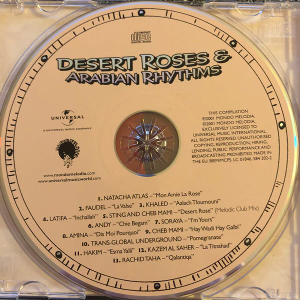 Various - Desert Roses & Arabian Rhythms (CD, Comp) - Image 2