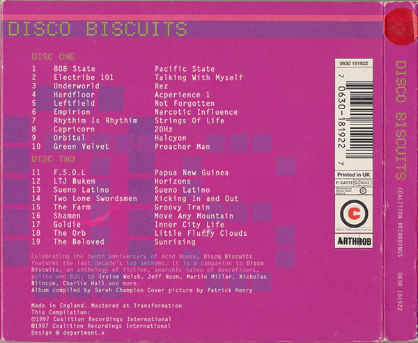 Various - Disco Biscuits (2xCD, Comp, P/Mixed) - Image 2