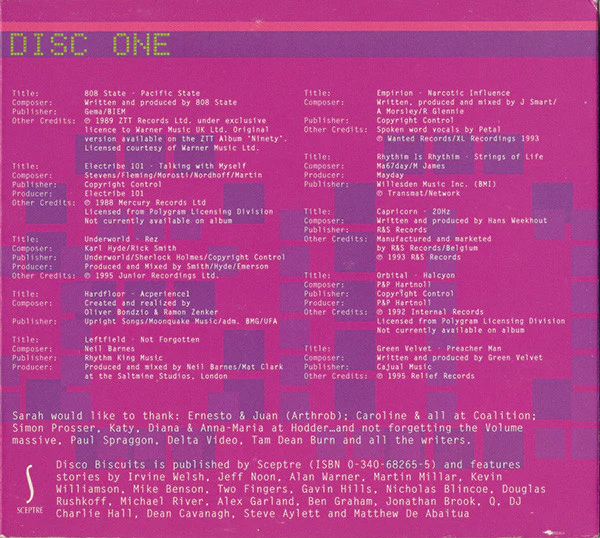 Various - Disco Biscuits (2xCD, Comp, P/Mixed) - Image 5
