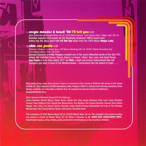 Various - Disco Connection (Authentic Classic Disco 1976 - 1981) (CD, Comp, RM) - Image 5