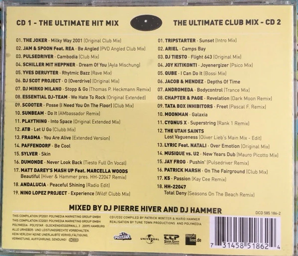 Various - DJ Convention - Clubbing On Sunshine (2xCD, Comp, Mixed) - Image 2