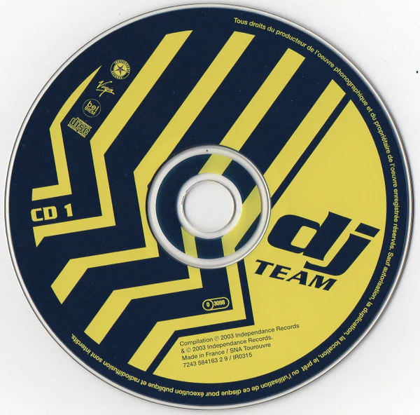 Various - DJ Team (4xCD, Comp, Mixed) - Image 3