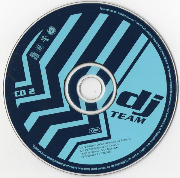 Various - DJ Team (4xCD, Comp, Mixed) - Image 4