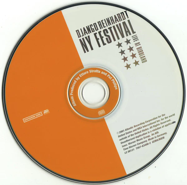 Various - Django Reinhardt NY Festival Live At Birdland (CD, Album) - Image 3