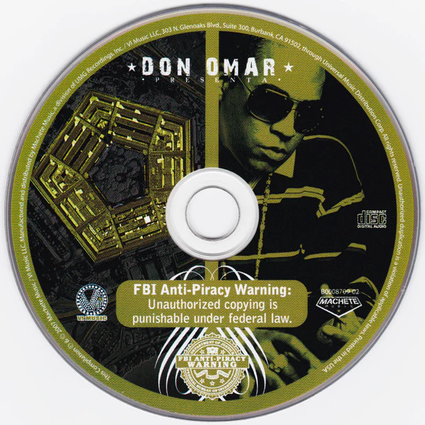 Various - Don Omar Presenta: El Pentagono (CD, Comp) - Image 3