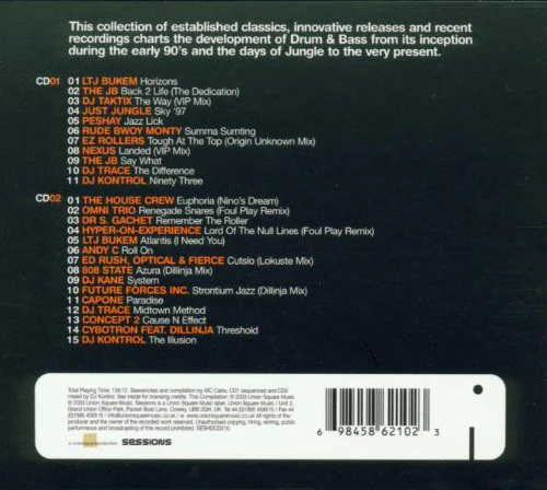 Various - Drum & Bass Sessions (Introducing A Music Phenomena) (CD, Comp + CD, Comp, Mixed) - Image 2