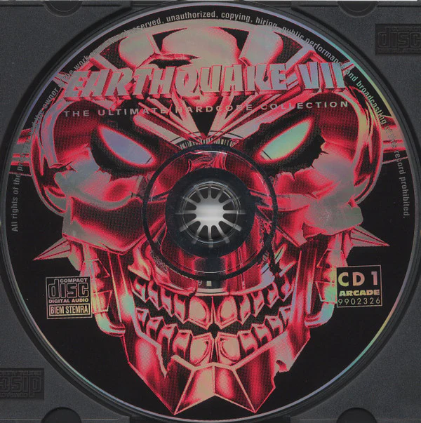 Various - Earthquake VII (The Ultimate Hardcore Collection) (2xCD, Comp) - Image 3