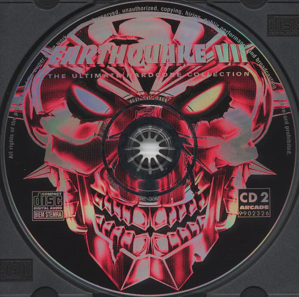 Various - Earthquake VII (The Ultimate Hardcore Collection) (2xCD, Comp) - Image 4
