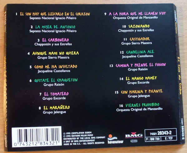 Various - El Son De Cuba (CD, Comp) - Image 3