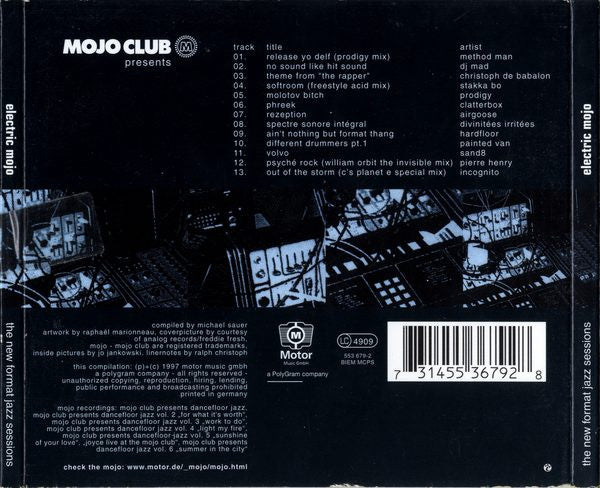 Various - Electric Mojo - The New Format Jazz Sessions (CD, Comp, Dig) - Image 2