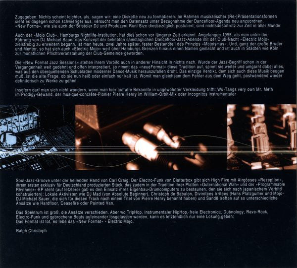 Various - Electric Mojo - The New Format Jazz Sessions (CD, Comp, Dig) - Image 4