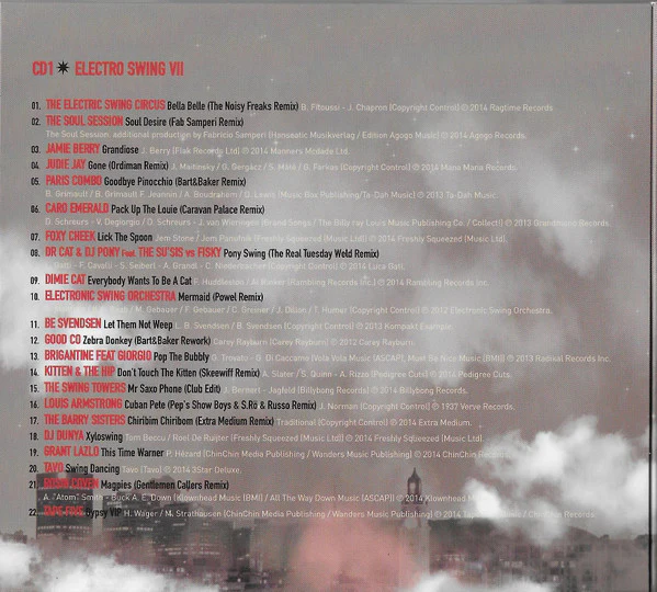 Various - Electro Swing VII (2xCD, Mixed) - Image 2