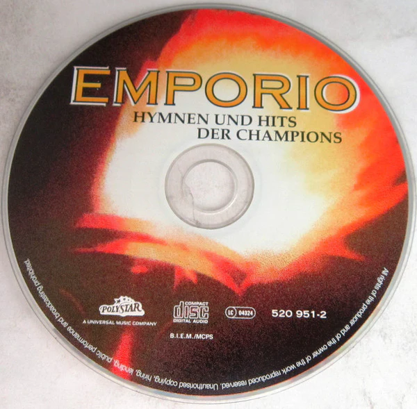 Various - Emporio (Hymnen Und Hits Der Champions) (CD, Comp) - Image 4