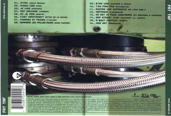 Various - Fat Taf (CD, Comp) - Image 2