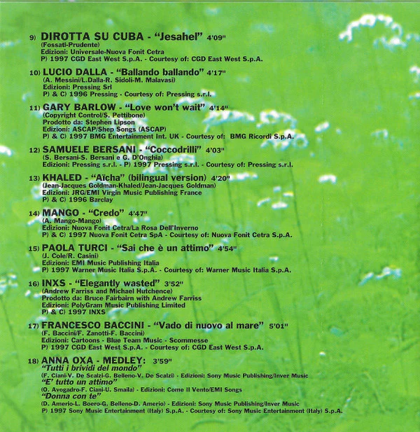 Various - Festivalbar 97 (2xCD, Comp) - Image 5