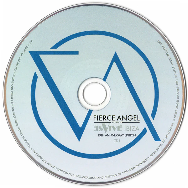 Various - Fierce Angel: Es Vivé Ibiza (10th Anniversary Edition) (3xCD, Comp, Mixed) - Image 5