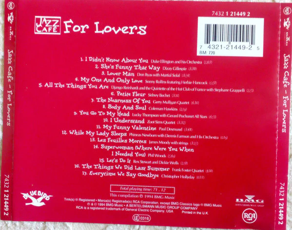 Various - For Lovers (CD, Comp, RM) - Image 2