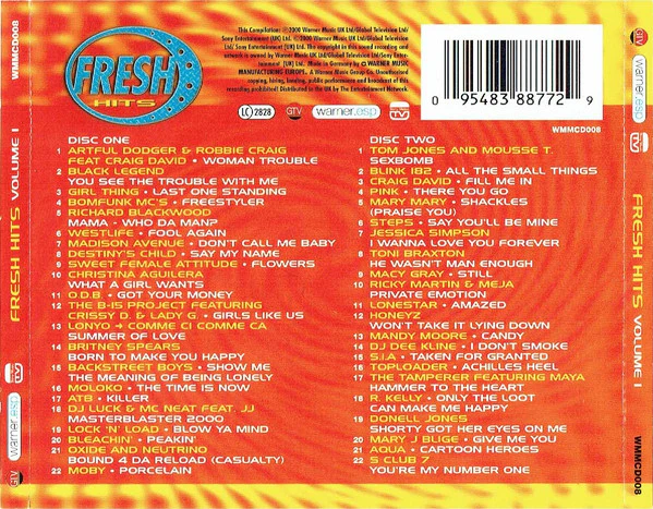 Various - Fresh Hits Volume 1 (2xCD, Comp) - Image 2