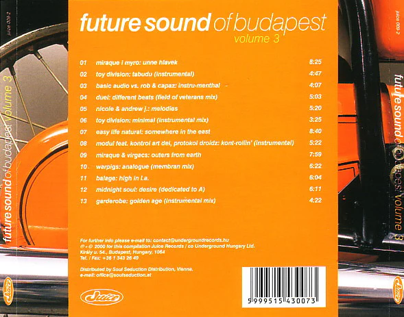 Various - Future Sound Of Budapest Volume 3 (CD, Comp) - Image 2