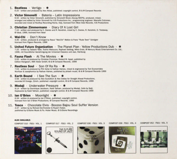 Various - Future Sounds Of Jazz - Vol. 6 (CD, Comp, Dig) - Image 3