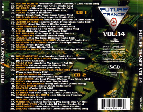 Various - Future Trance Vol.14 (2xCD, Comp) - Image 2