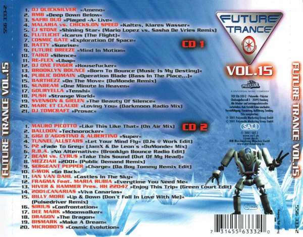 Various - Future Trance Vol.15 (2xCD, Comp) - Image 2