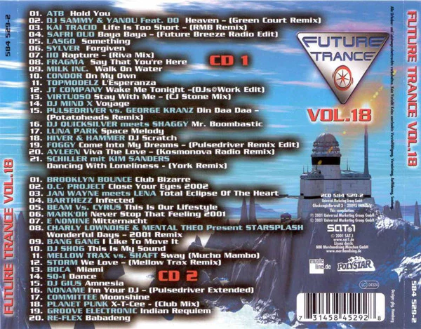 Various - Future Trance Vol.18 (2xCD, Comp) - Image 2