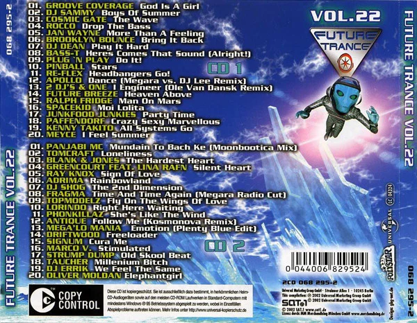 Various - Future Trance Vol.22 (2xCD, Comp, Copy Prot.) - Image 2