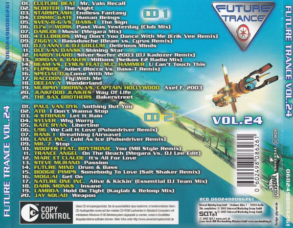 Various - Future Trance Vol.24 (2xCD, Comp, Copy Prot.) - Image 2