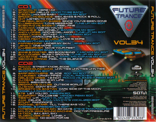 Various - Future Trance Vol.34 (2xCD, Comp) - Image 4