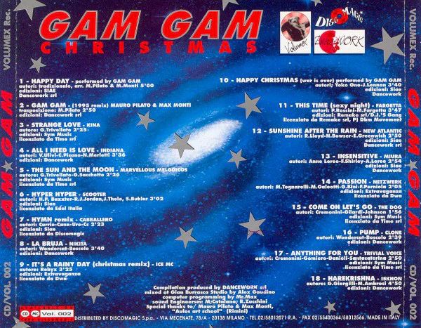 Various - Gam Gam Christmas (CD, Comp, Mixed) - Image 3