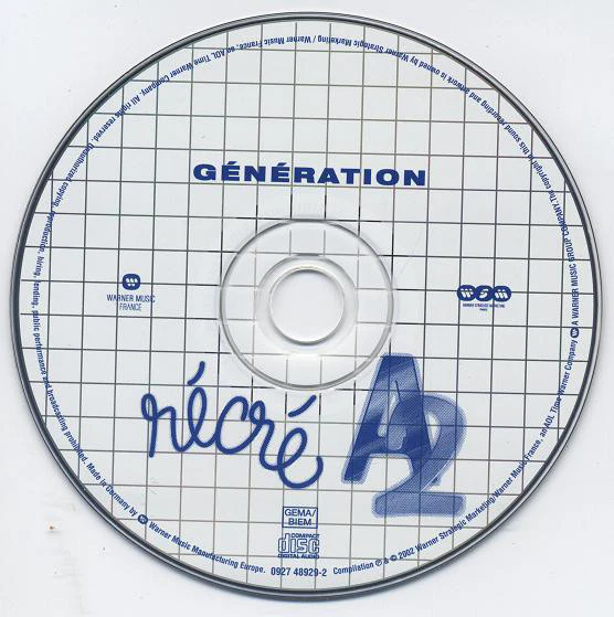Various - Génération Récré A2 (CD, Comp) - Image 3