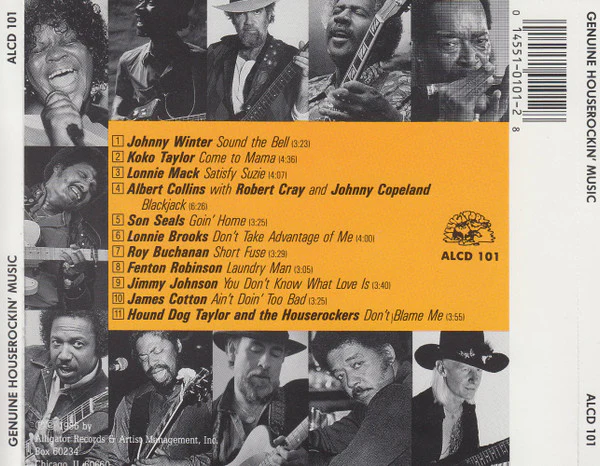 Various - Genuine Houserockin' Music (CD, RE, Smplr) - Image 2