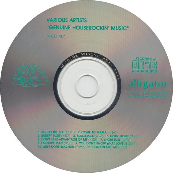 Various - Genuine Houserockin' Music (CD, RE, Smplr) - Image 3