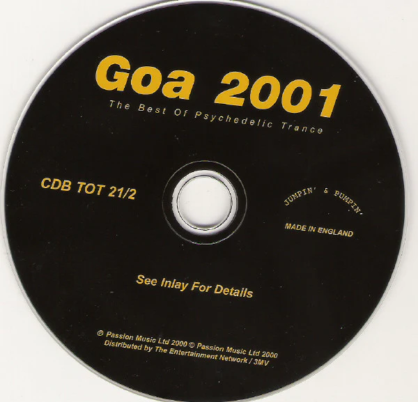 Various - Goa 2001 - The Best Of Psychedelic Trance (4xCD, Comp) - Image 4