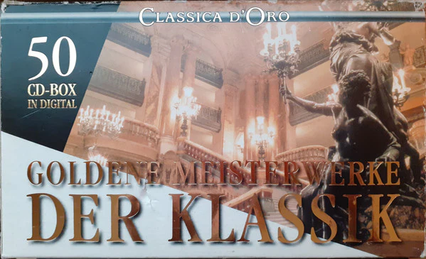 Various - Goldene Meisterwerke Der Klassik = Golden Classical Masterworks (50xCD, Comp + Box)