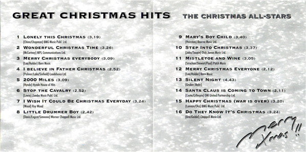 Various - Great Christmas Hits (CD, Comp) - Image 2