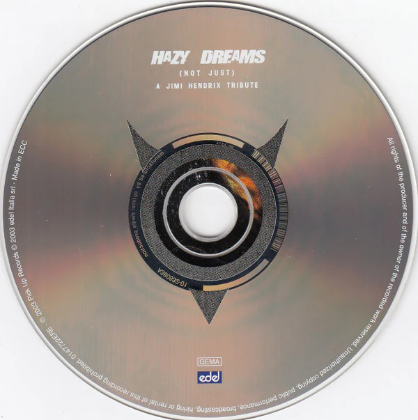 Various - Hazy Dreams (Not Just) A Jimi Hendrix Tribute (CD, Album, Dig) - Image 3