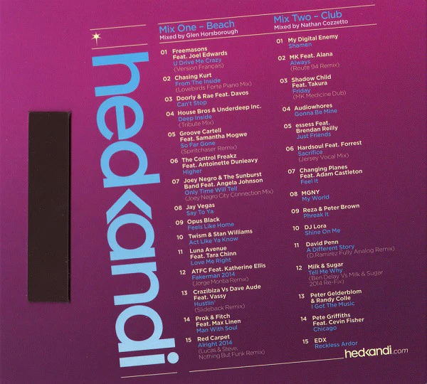 Various - Hed Kandi: Miami 2014 (2xCD, Comp, Mixed) - Image 3