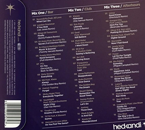 Various - Hed Kandi: The Mix 2015 (3xCD, Comp, Mixed) - Image 2