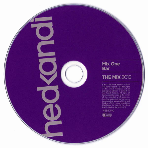 Various - Hed Kandi: The Mix 2015 (3xCD, Comp, Mixed) - Image 4
