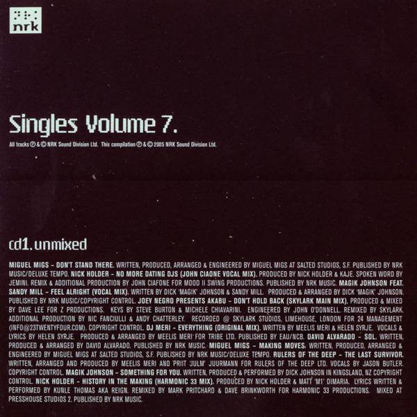 Various / Hipp-E - NRK Singles Volume 7 (CD, Comp + CD, Mixed) - Image 5