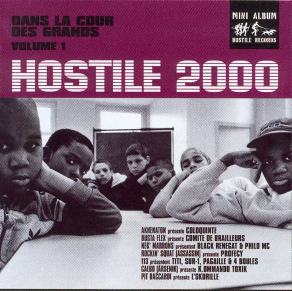 Various - Hostile 2000 - Dans La Cour Des Grands - Volume 1 (CD, MiniAlbum, Comp)