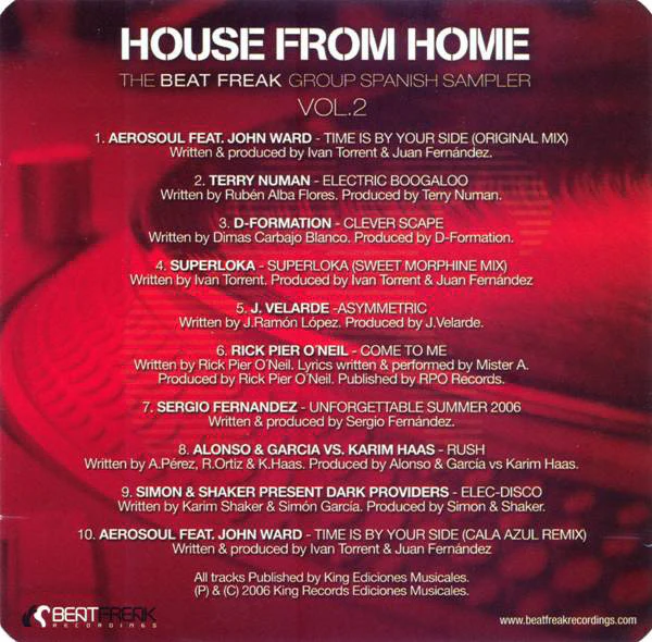 Various - House From Home Vol.2 (CD, Comp, Smplr) - Image 5