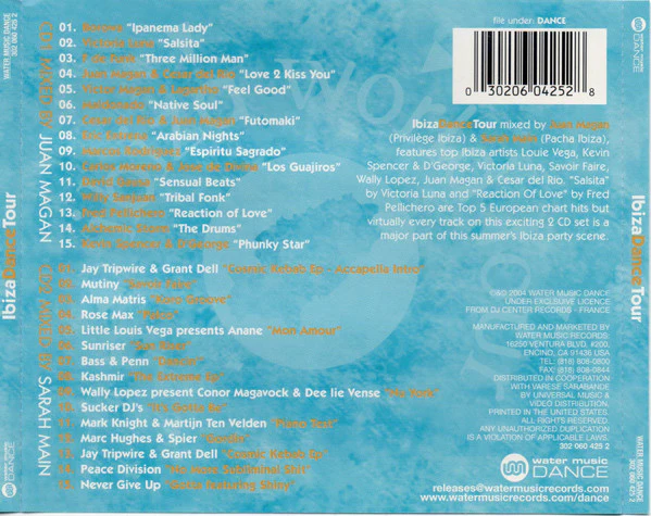 Various - Ibiza Dance Tour (2xCD, Mixed) - Image 2