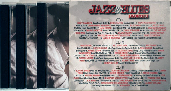 Various - Jazz & Blues Club (Box, Comp + 3xCD, Comp) - Image 2