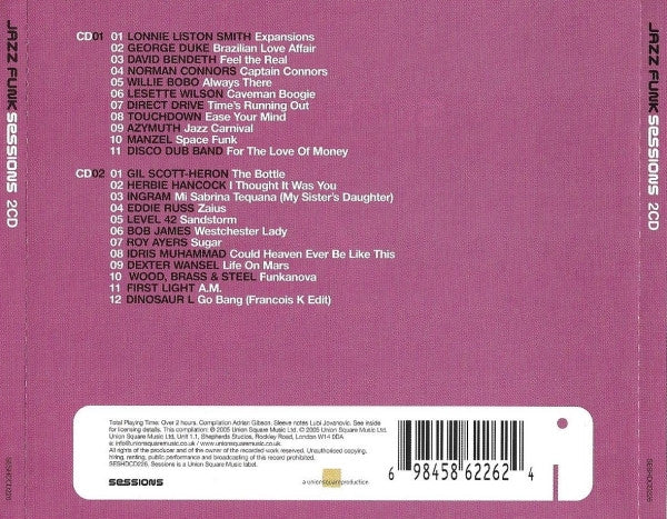 Various - Jazz Funk Sessions (2xCD, Comp) - Image 2